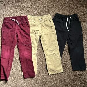 3 size 4 khaki pants *all included*